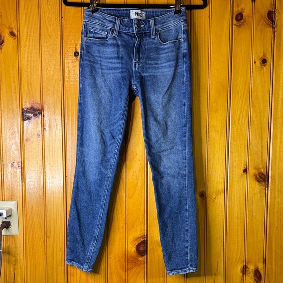 PAIGE Denim - PAIGE (Anthropologie) Women's Skinny Jeans in Blue